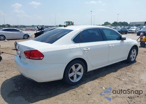 2013 Volkswagen Passat 2.0L Tdi Se from USA, damaged, VIN 1VWBN7A38DC132775